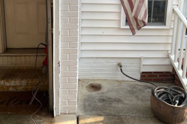 Outdoor Electrical Conduit Installation